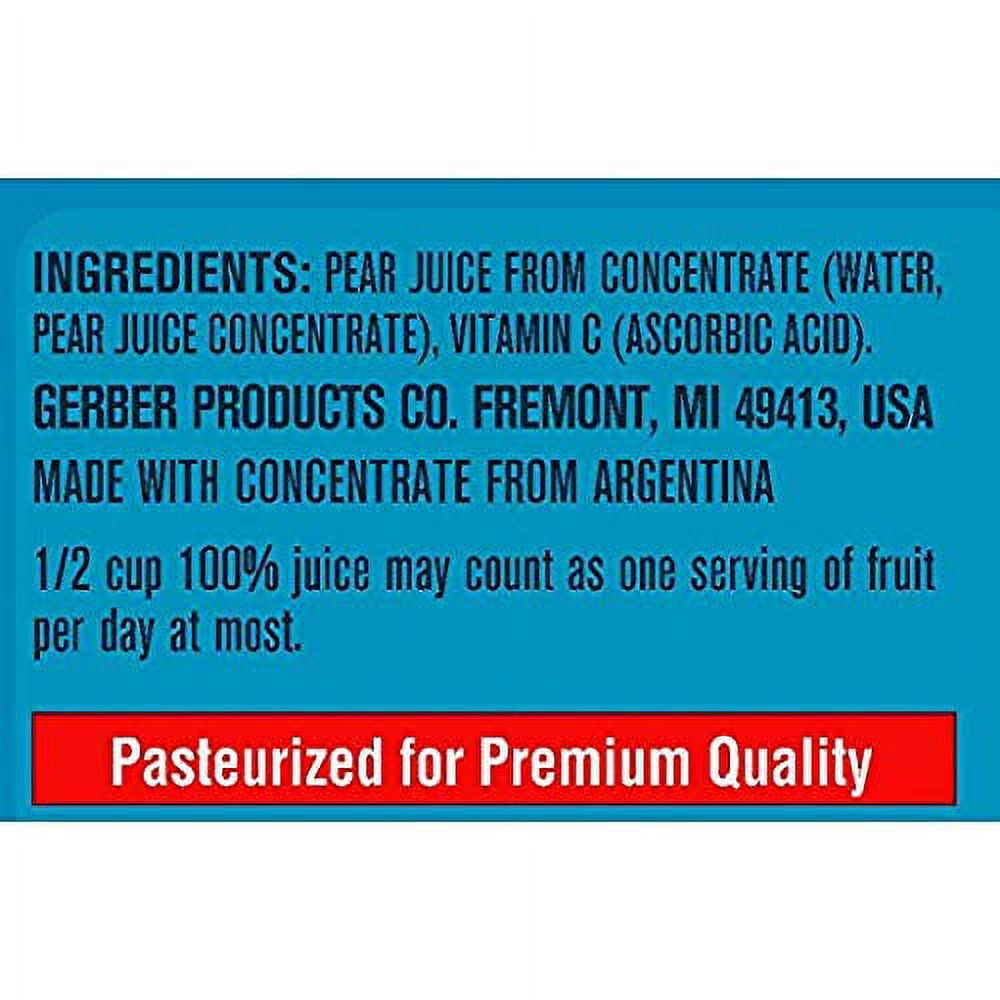 Gerber Nature Select Baby 100% Fruit Juice, Pear, 32 OZ, 3 Count