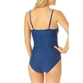thumbnail image 2 of Catalina Women's Shirred Lingerie Maillot One Piece, 2 of 3