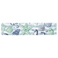 thumbnail image 4 of YUSDECOR Colorful Marine Shell Table Runner for Kitchen Wedding Party Home Decor 16x72 inch, 4 of 4