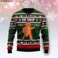 thumbnail image 3 of Suéteres de punto navideños con diseño divertido de hombre de jengibre, comida, regalo divertido de Navidad y Halloween, jerséis para parejas, fiestas, unisex, informales, 3, 3 of 5