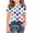 Brown, variant on Spazoro Girls Graphic T-Shirts Tees, Dot Print Short Sleeve Round Neck Casual Tops for Kids Dark Blue Size 7-8