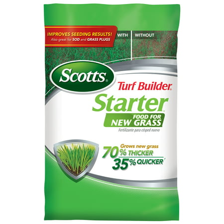 Scotts Turf Builder Starter Food for New Grass (Best Fertilizer For Sod Grass)