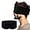 Black, variant on Sleep Mask for Side Sleepers,Dual-Sided All-Season Eye Mask for Sleeping,Light Blocking Sleep Mask for Women Man,Eye Cover with Adjustable Velcro for Travel,Nap,Yoga,Purple