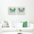thumbnail image 2 of Butterfly Sketch I & II by Carol Robinson Canvas Art Painting Print Set of 2, 2 of 4