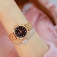 thumbnail image 4 of BS New Watch Chain Watch Women's Watch Full of Diamonds Quartz Watch Popular Fashion Starry Sky, 4 of 6