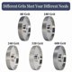 thumbnail image 4 of CBN Grinding Wheel,6Inch Dia x 1Inch Wide,with 1/2Inch Arbor,320 Grit, 4 of 5