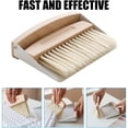 thumbnail image 4 of Dustpan and brush set, table broom, mini dustpan and brush, mini dustpan and brush, hand broom with dustpan, table brush, crumb brush (white), 4 of 5