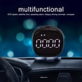 thumbnail image 4 of Velocímetro digital Tbest HUD para coche, universal, 5 V, alta precisión, 4 of 9