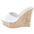 thumbnail image 2 of Fashion Focus Womens Ardo-42 Popular Wedge Sandal, 2 of 7