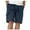 Navy, variant on Mens Casual Shorts Male Cargo Pants Solid Color Pocket Tie Sports Shorts Summer Pants Shorts Men Sport Khaki M