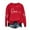 #E Red, variant on Alkepwun Crewneck Sweatshirts Women Valentine's Day Heart Bow Graphic Long Sleeve Casual Pullover Tops Comfort Breathable Hoodless Drop-Shoulder Top