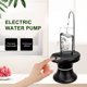 thumbnail image 4 of Bomba eléctrica de agua con pantalla táctil y diseño compacto, ideal para garrafones y escritorios, 5 modos de bombeo, carga USB y tubería de acero inoxidable 304, color blanco., 4 of 6