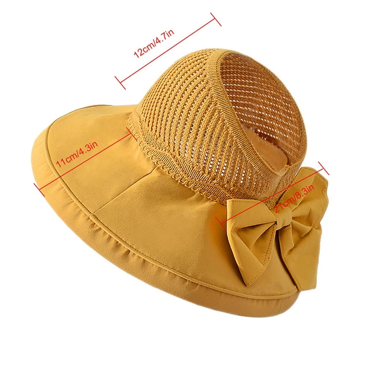 MELDVDIB Sun Hats for Women, Lightweight Packable Folable Floppy Hat, Wide  Brim Sun Protection Straw Hat, Summer UV Protection Beach Cap