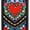 Tyrolean, variant on ZERO GRAVITY Tail Feather Phone Case w/Strap for iPhone X/XS - Embroidered Design - Drop Tested, 360 Protection