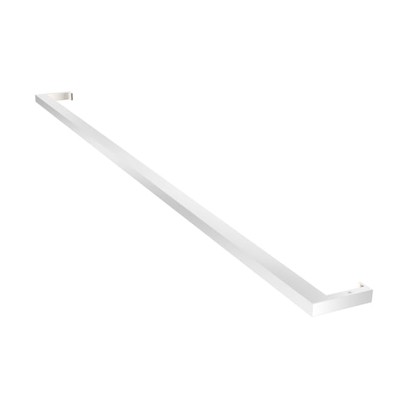 Sonneman  Lighting Thin-Line ADA Bright Satin Aluminum 48-inch LED Wall Bar, White Shade