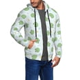 thumbnail image 2 of Honeii Kawaii Frogs Print Hoodies for Men, Pullover & Full Zip, Breathable Zip up Hoodie, Sweatshirt-X-Large, 2 of 5