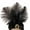 Black, variant on Uooqdmx Flapper Headband Feather Headband 1920s Accessories for Women Flapper Headpiece Flapper Accessories for Women 1920s Headband Hair Accessories for Women Black One Size