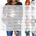 thumbnail image 4 of Tnhcen Women's Halloween Long Sleeve Crew Neck Sweatshirt Casual Pullover Japanese Fleece Top Plus Size XS-3XL Loose Fit Autumn Winter Fashion, 4 of 7