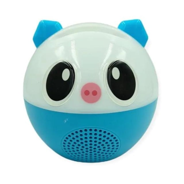 Lámpara con bocina Gadgets and Fun En forma de cerdito con luces RGB