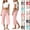 19# Pink, variant on Fold over Gaucho Pants for Women Wide Leg Coral Capri Pants Elastic Low Waisted Yoga Leggings Stretchy Summer Casual Culottes White M
