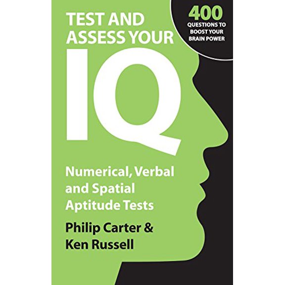 Pre-Owned Test and Assess Your IQ: Numerical, Verbal and Spatial Aptitude Tests Paperback