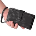 thumbnail image 2 of Motorola Moto Edges G100 Case Wallet Flip Card Holder Pu Leather Magnetic Protective Flip Cover - Black, 2 of 5