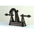thumbnail image 2 of Fauceture FSY7615AL English Classic 4 in. Centerset Bathroom Faucet with Retail Pop-Up, Oil Rubbed Bronze, 2 of 3