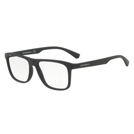 Eyeglasses Emporio Armani EA 3117 F 5063 BLACK RUBBER - Walmart.com