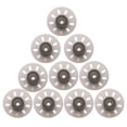 thumbnail image 1 of Domes 10Pcs Sound  Comfortable Small Open Ear Tips  Accessories Black, 1 of 8