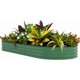 thumbnail image 3 of Historyli Huerto elevado para jardín, 1 unidad, 8x4x1.5 pies, acero galvanizado, resistente a la corrosión, jardinera para plantas de exterior, color verde., 3 of 8
