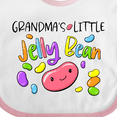 thumbnail image 4 of Inktastic Grandma's Little Jellybean Cute Easter Candy Boys or Girls Baby Bib, 4 of 4