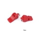 thumbnail image 5 of Eigraketly Paquete de 2 silbatos de seguridad de bolsillo, accesorios para senderismo, mano de obra, suministros para acampar, herramienta de supervivencia Material de laboratorio Rojo Eigraketly TO009169-01, 5 of 6