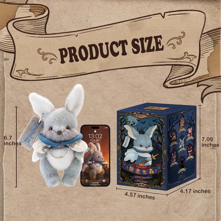 Coophit Plush Blind Box Figures, Kawaii Endless Forest Series