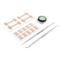 thumbnail image 1 of Ingrown Toenail Treatment Kit Toenail Correction Patch C Type Strips Nail File Lifter Pedicure Tool Kits, 1 of 5