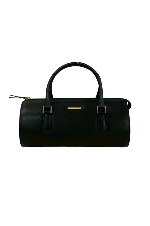 Pre-Owned BURBERRY Burberry Logo Hardware Nova Check Pattern Leather Handbag Mini Boston Bag...
