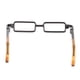 thumbnail image 4 of de muñeca sin lentes con montura cuadrada Minatur para accesorios de de muñeca negro Hugo BJD Dolls Eyewear, 4 of 7
