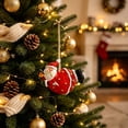 thumbnail image 4 of Eolstice Christmas Tree Ornaments, Mini Xmas Hanging Decorations Set, Cute Holiday Tree Decoration for Window Wreath, Indoor Home Party Ornament Decor, 4 of 6