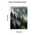 thumbnail image 2 of Creowell Forest Canvas Wall Art, Black and White Landscape Paintings Prints Misty Wall Decor Natural Scenery Vintage Posters Artwork Modern Home Decor Aesthetic for Bedroom Living Room  12x16 in, 2 of 5
