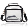 thumbnail image 1 of Clear Crossbody Messenger Transparent Shoulder Bag Concert StadiumTransparent Purse Clear Bag, 1 of 6