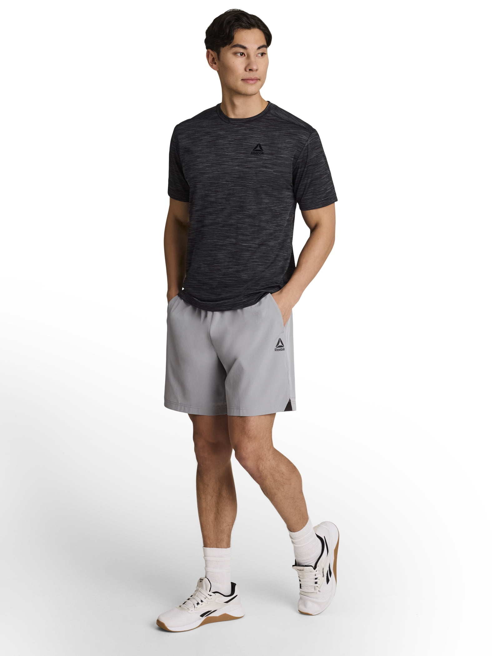 Reebok Men's and Big Men's City Woven Short 7" Inseam, Sizes S-3XL