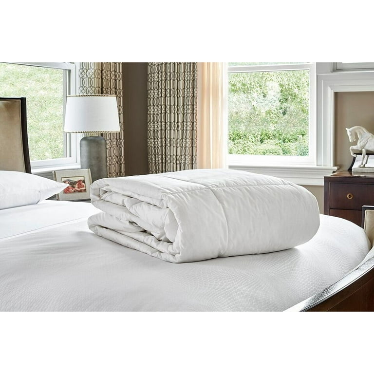 Pacific coast 100% cotton white down feather comforter hotsell king