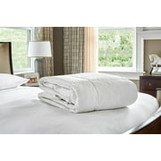 Pacific Coast Feather Co Gray Duck Down 230TC White Hotel Luxury Lightweight Blanket Full-Queen