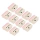 thumbnail image 3 of Dollhouse Landscape House, Realistic 10pcs 1/6 Scale Ornament Dollhouse House Ornament Resin  For Restaurants ANGGREK 10pcs Dollhouse House, 3 of 8