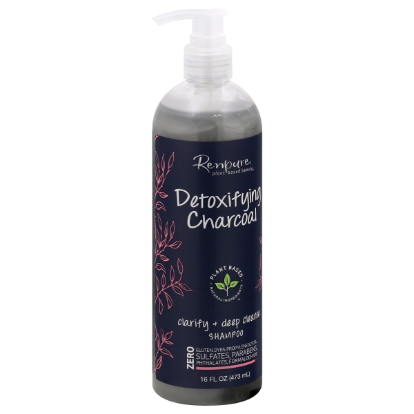 Renpure Shampoo Detoxifying Charcoal, 16 fl oz