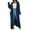 Navy, variant on Long Sweaters for Women Cardigan Open Front Long Sleeve Plus Size Chunky Cable Knit Duster Cardigans with Pockets Winter Coat Solid Color Loose Knit Sweater Outerwear Long Cardigan Navy 3Xl