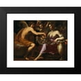 thumbnail image 2 of Emilian School 24x18 Black Modern Framed Museum Art Print Titled - Zephyr and Flora (17th Century), 2 of 5