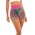 thumbnail image 3 of DODOING Women's Yoga Shorts Butt Lift Shorts Tie Dye Running Yoga Shorts Quick-Dry Activewear Workout Exercise Athletic Jogging Shorts, S-2XL, 3 of 6