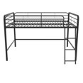 thumbnail image 3 of DHP Jett Junior Full Metal Loft Bed, 3 of 6
