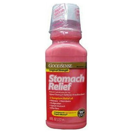 Goodsense pink bismuth stomatch relief, 8 oz. part no. lp30234 (12/case)