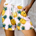 thumbnail image 2 of Booty Shorts for Women Sexy, Compression Shorts for Women,Women's Casual High Waisted Sports Shorts with Loose Fit and Print Design for Active including Pocket and Lace Up Feature, 2 of 4